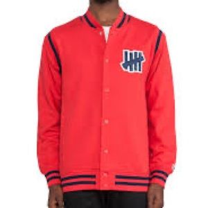Undefeated 5 Strikes Size Medium Varsity Jacket